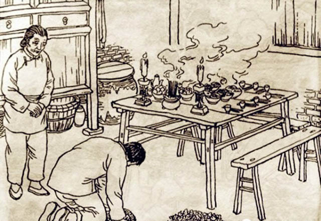 寒衣节怎样给去世的人烧纸